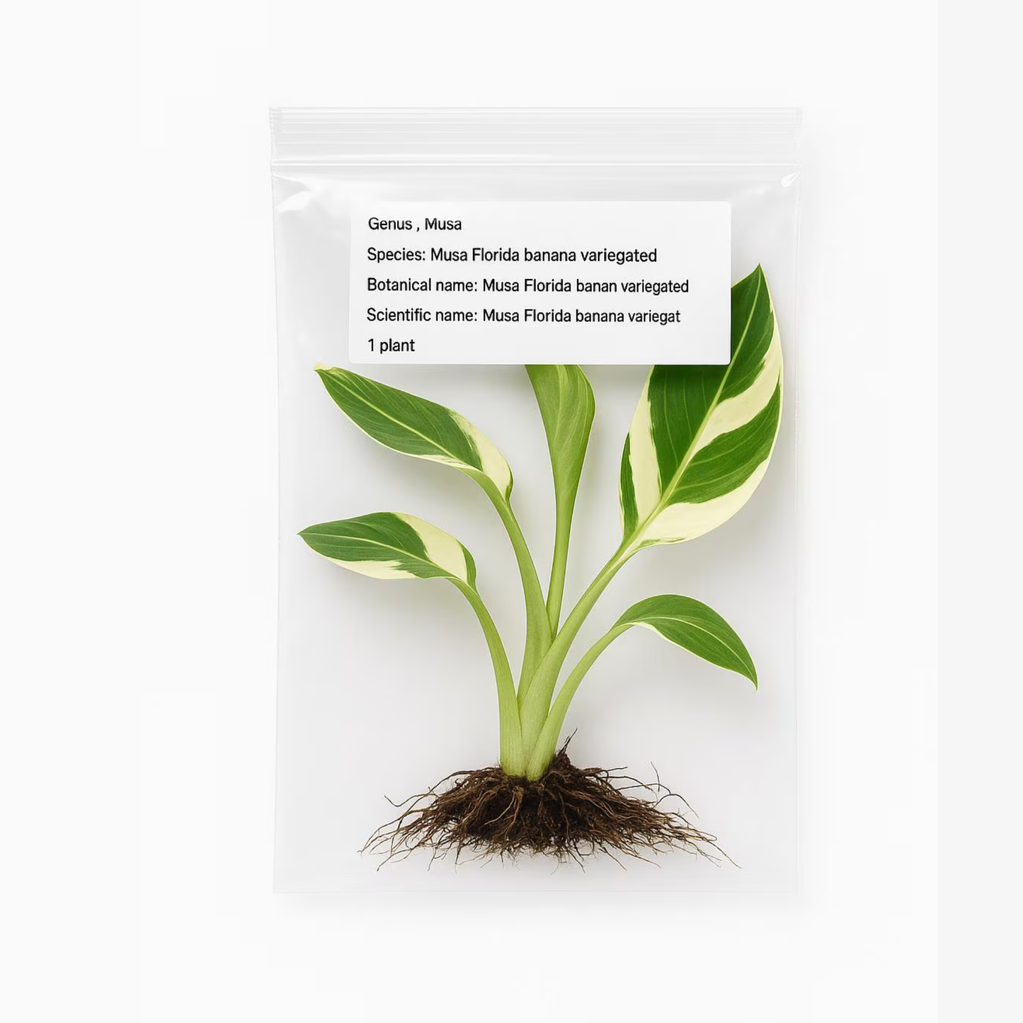 Musa Florida Albo - Tissue Culture Plant 5 Pack