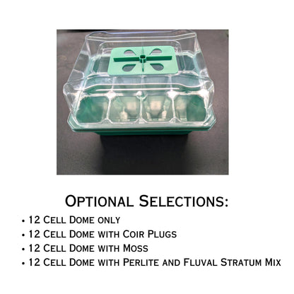 12-Cell Plant Tissue Culture Acclimation Kit: Seed Starter Tray
